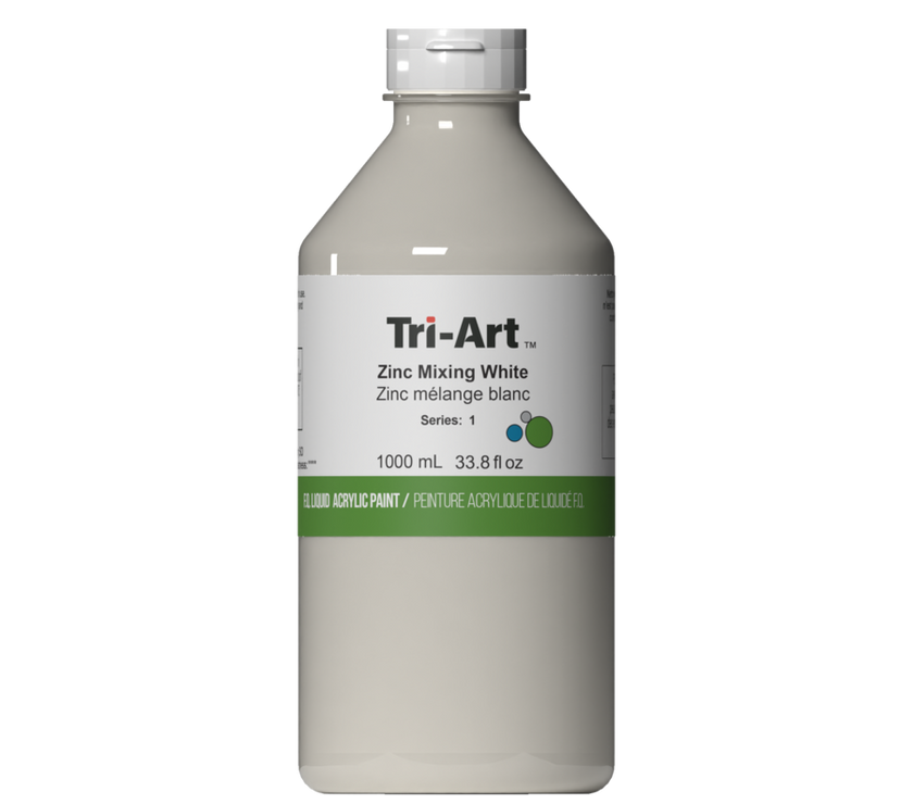 Tri-Art Liquids - Zinc White - Art Noise