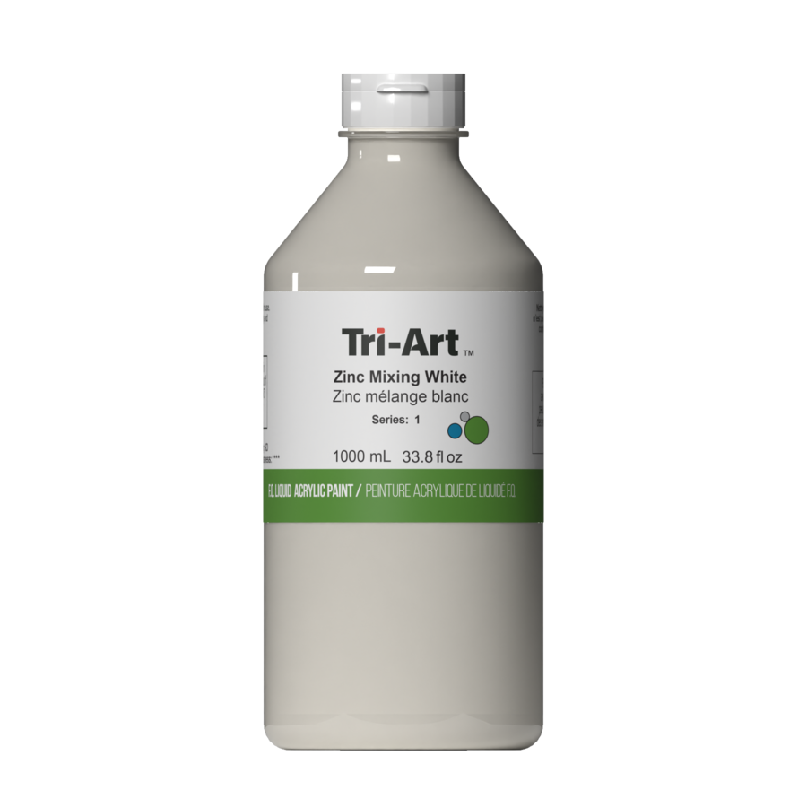 Tri-Art Liquids - Zinc White - Art Noise