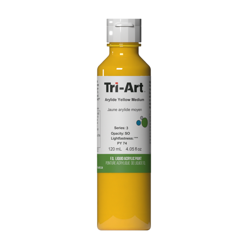Tri-Art Liquids - Arylide Yellow Medium - Art Noise