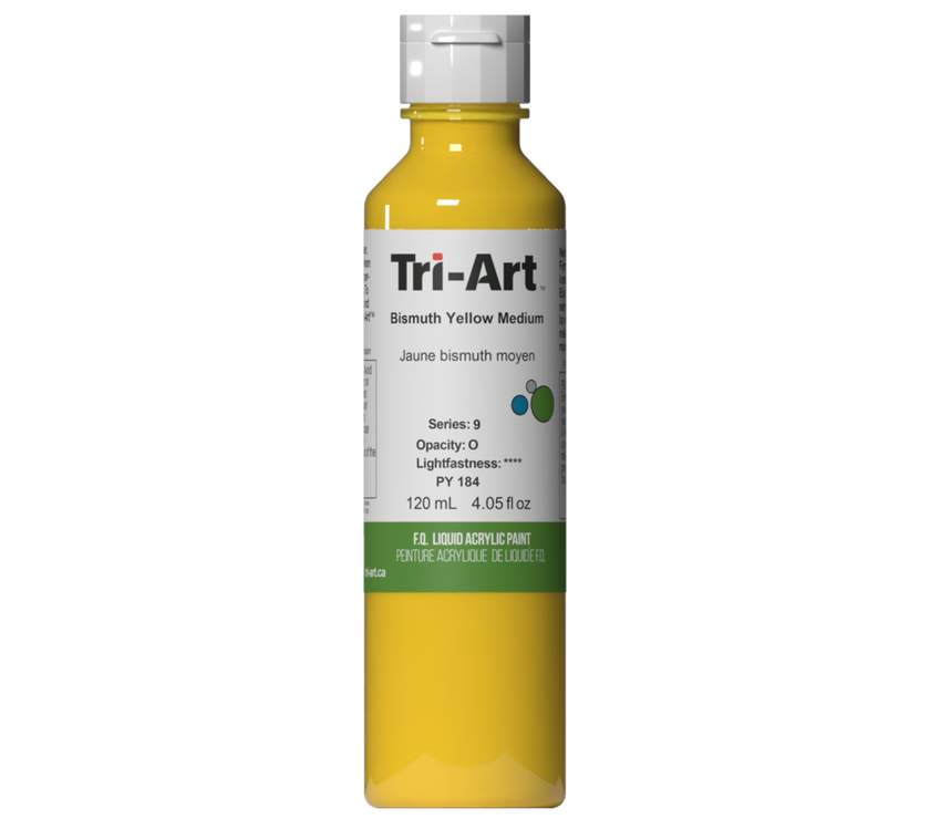 Tri-Art Liquids - Bismuth Yellow Medium - Art Noise
