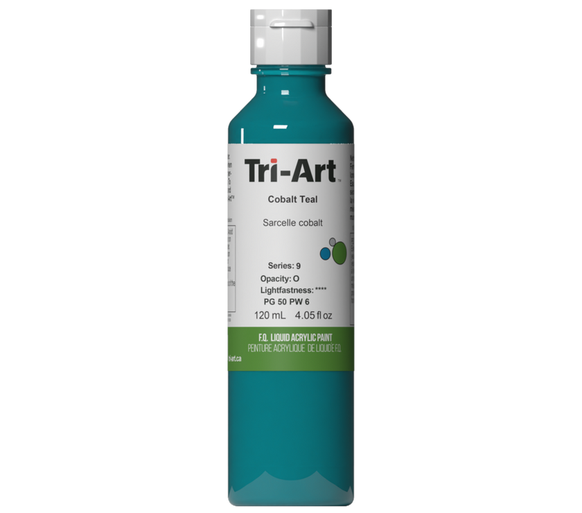 Tri-Art Liquids - Cobalt Teal - Art Noise