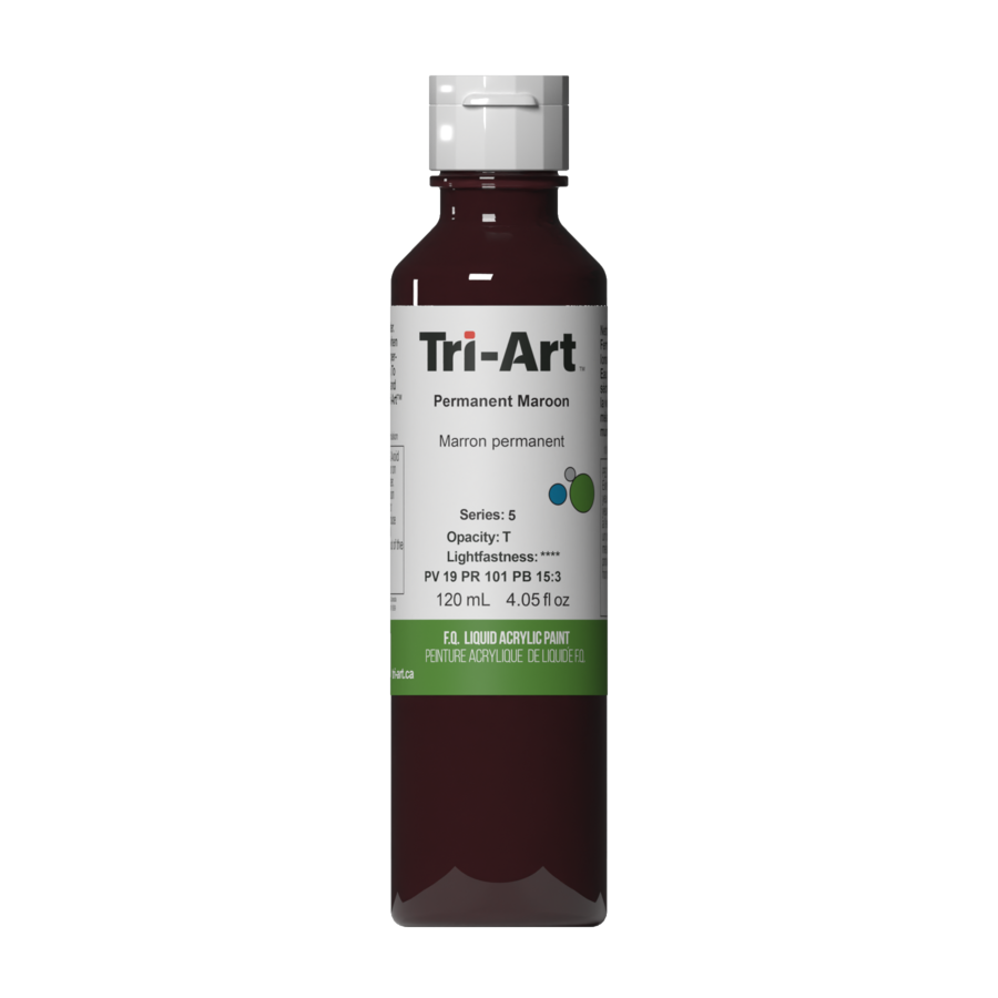 Tri-Art Liquids - Permanent Maroon - Art Noise