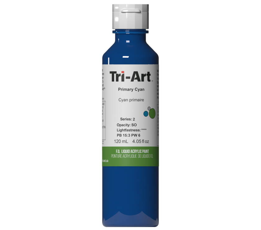 Tri-Art Liquids - Primary Cyan - Art Noise