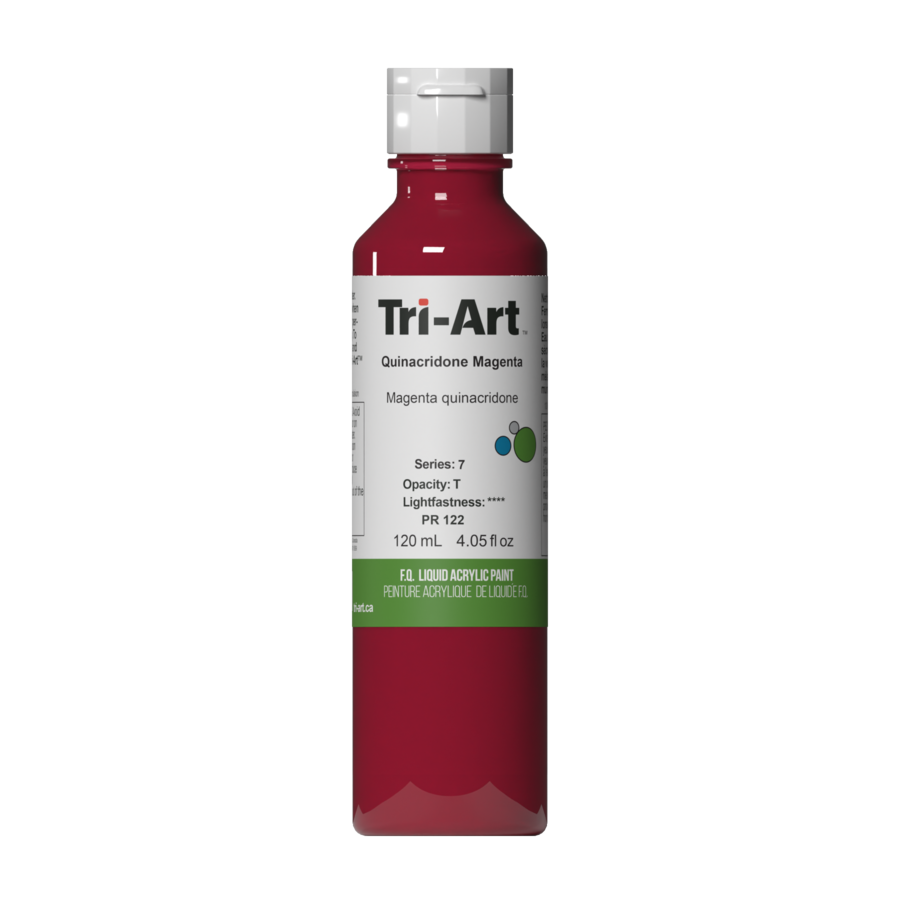 Tri-Art Liquids - Quinacridone Magenta - Art Noise