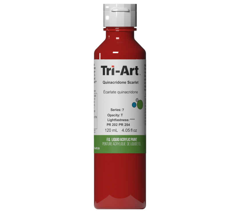 Tri-Art Liquids - Quinacridone Scarlet - Art Noise