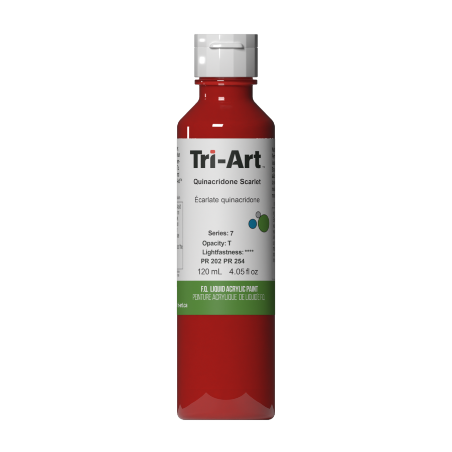 Tri-Art Liquids - Quinacridone Scarlet - Art Noise