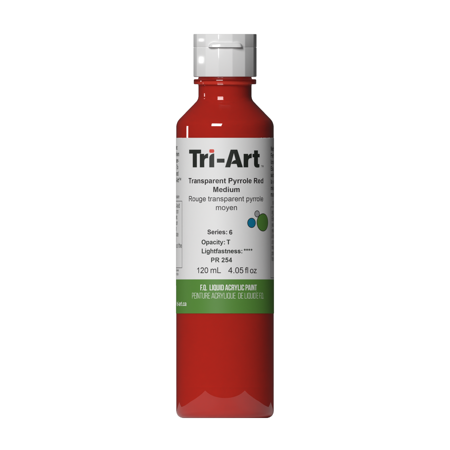 Tri-Art Liquids - Transparent Pyrrole Red Medium - Art Noise