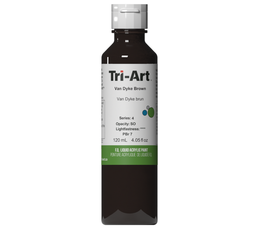 Tri-Art Liquids - Van Dyke Brown - Art Noise