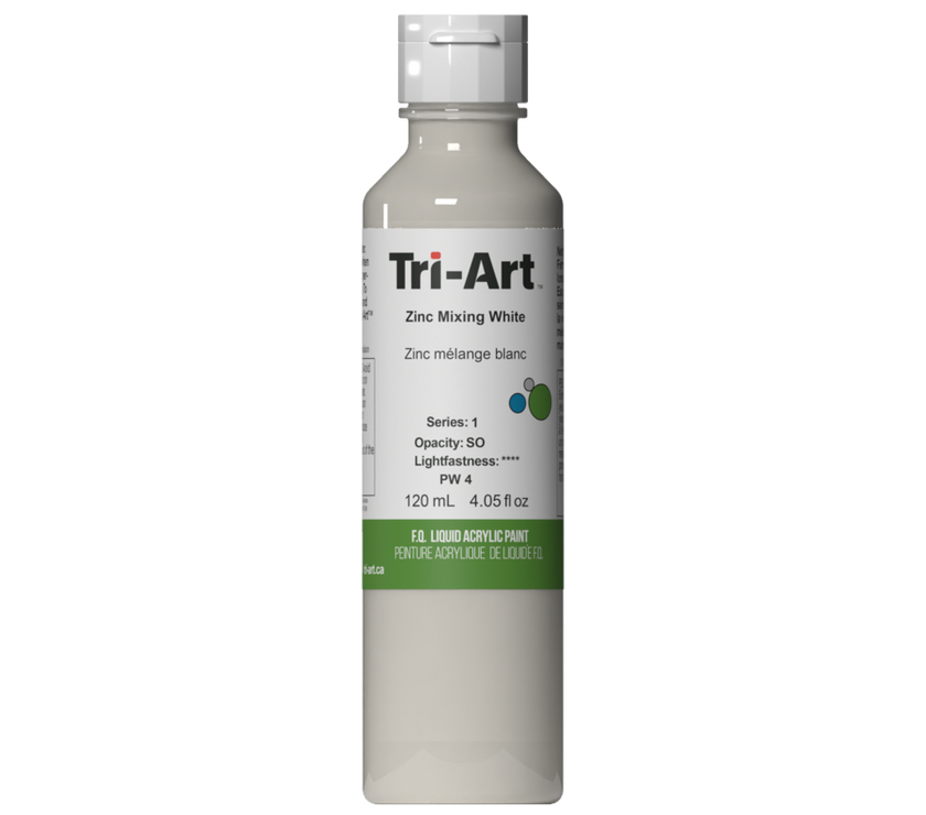 Tri-Art Liquids - Zinc White - Art Noise