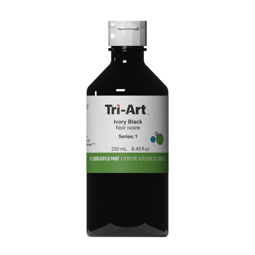 Tri-Art Liquids - Ivory Black - Art Noise