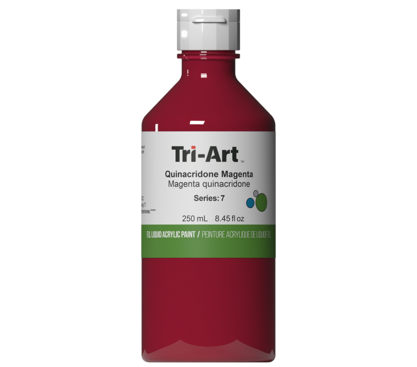 Tri-Art Liquids - Quinacridone Magenta - Art Noise