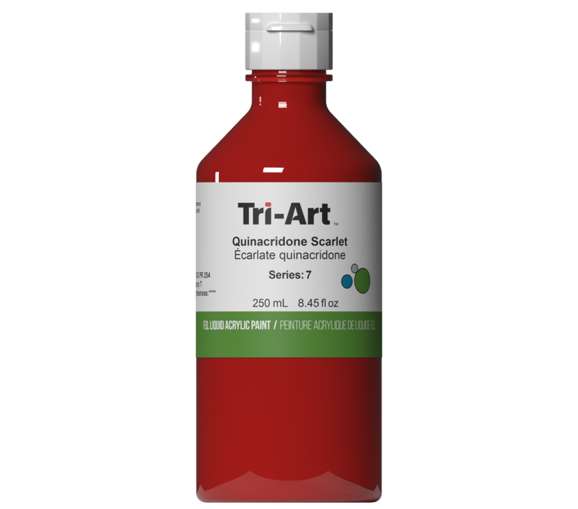 Tri-Art Liquids - Quinacridone Scarlet - Art Noise