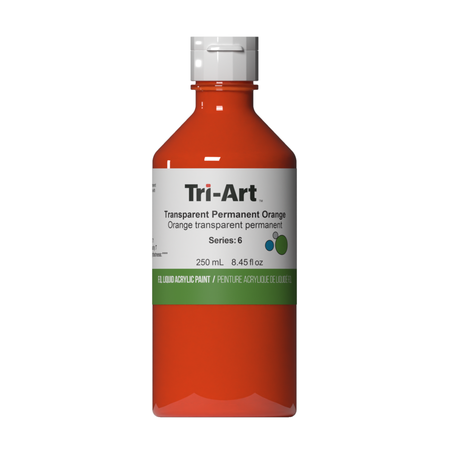 Tri-Art Liquids - Transparent Permanent Orange - Art Noise