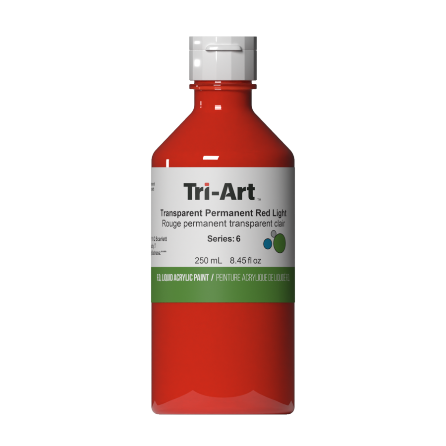 Tri-Art Liquids - Transparent Permanent Red Light