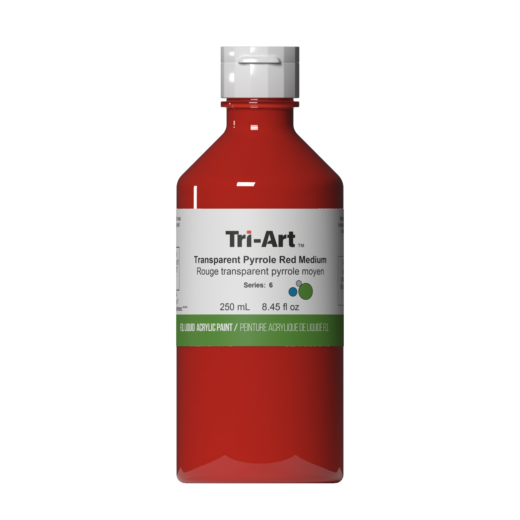 Tri-Art Liquids - Transparent Pyrrole Red Medium - Art Noise