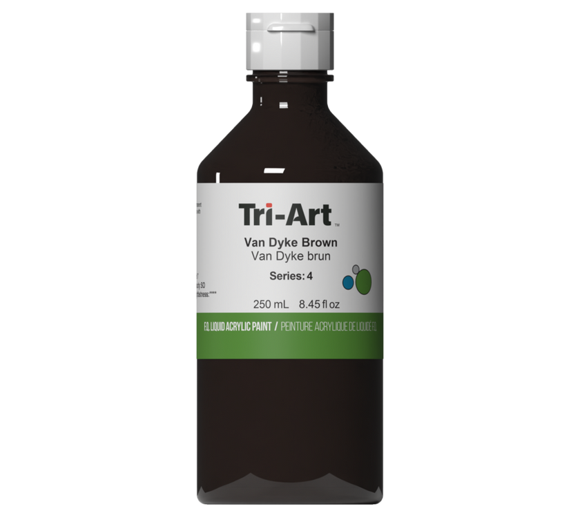 Tri-Art Liquids - Van Dyke Brown - Art Noise