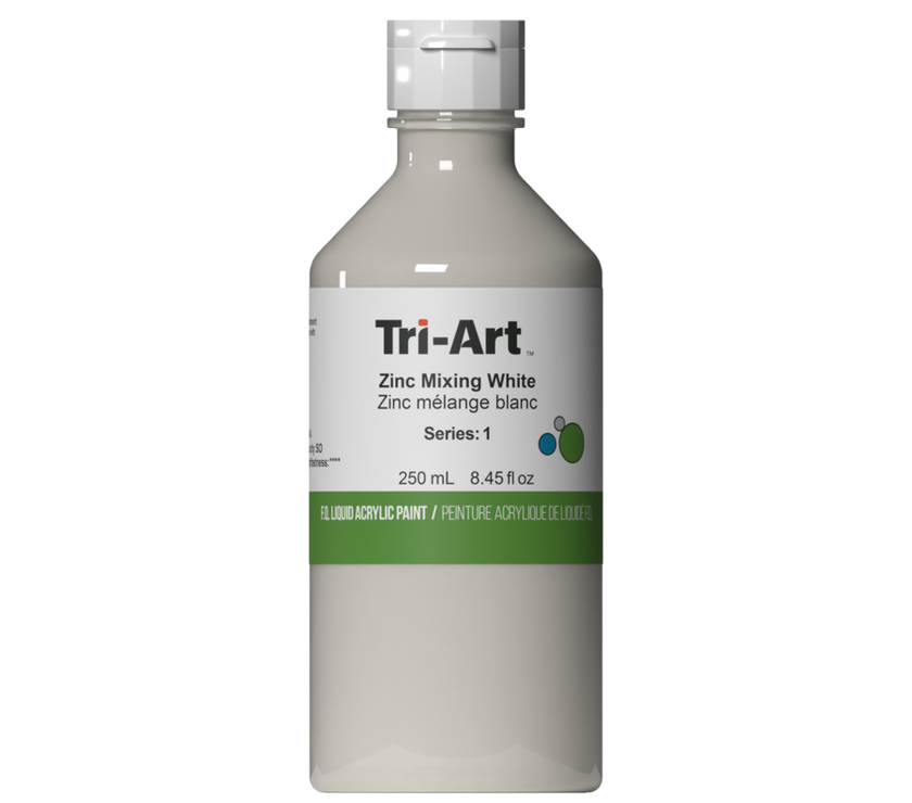 Tri-Art Liquids - Zinc White - Art Noise
