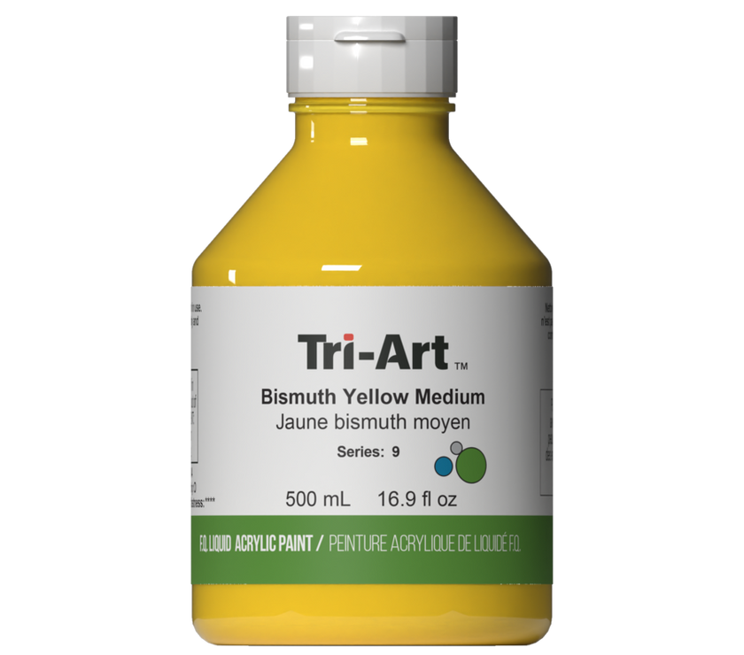 Tri-Art Liquids - Bismuth Yellow Medium - Art Noise