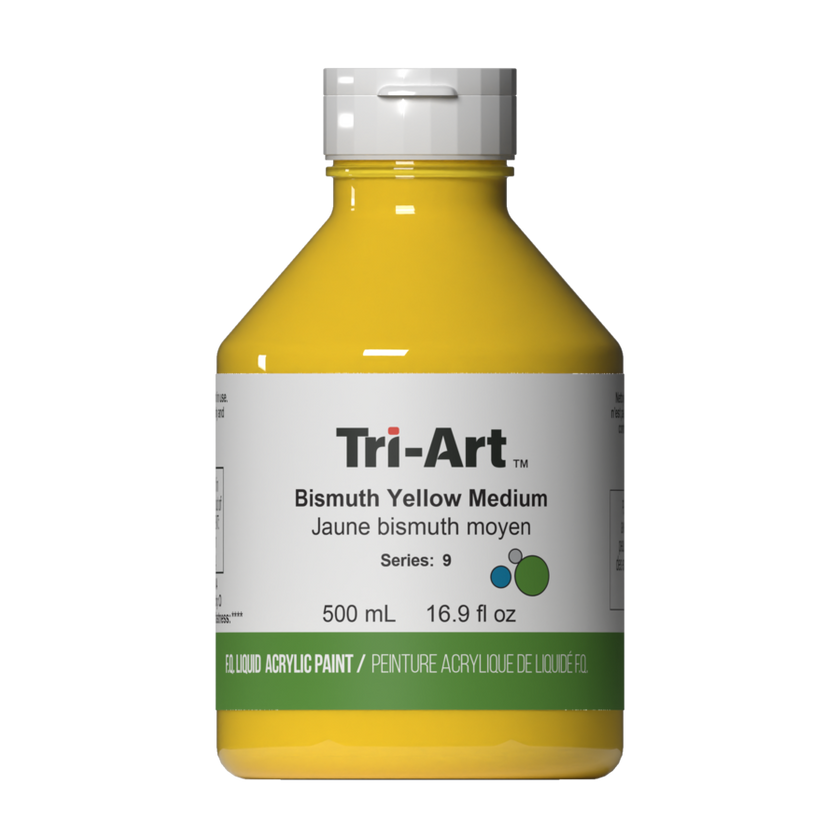 Tri-Art Liquids - Bismuth Yellow Medium - Art Noise