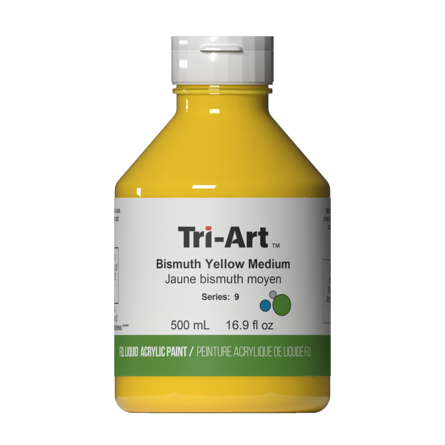 Tri-Art Liquids - Bismuth Yellow Medium - Art Noise