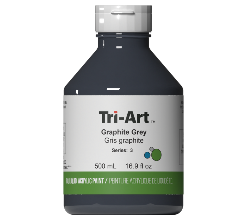 Tri-Art Liquids - Graphite Grey - Art Noise