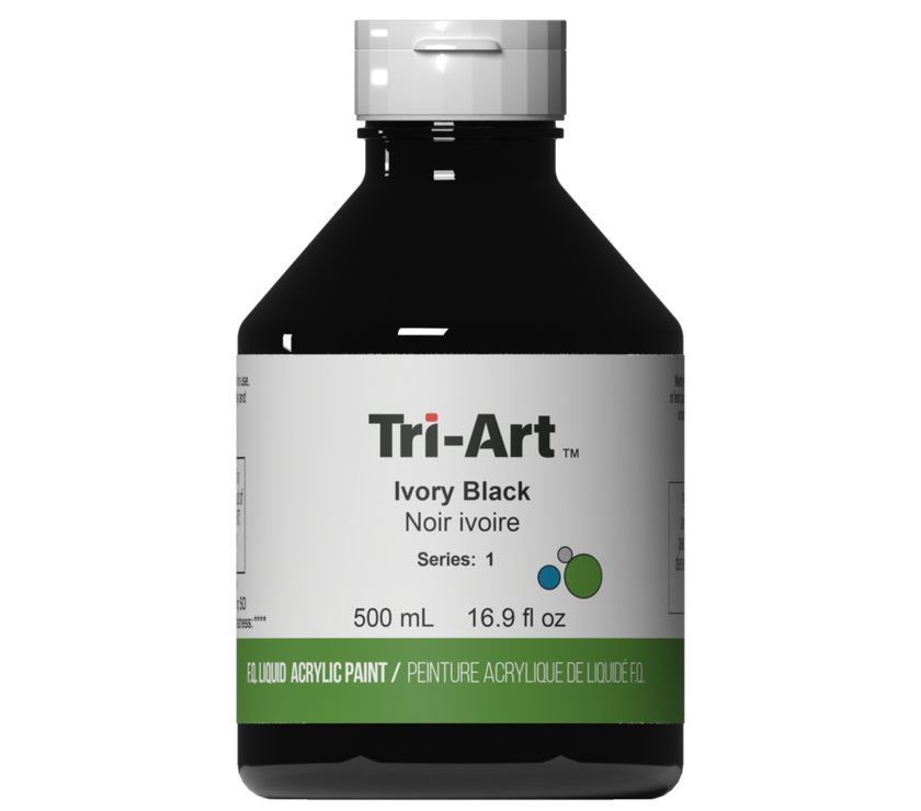 Tri-Art Liquids - Ivory Black - Art Noise
