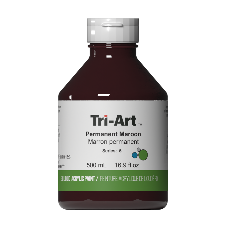 Tri-Art Liquids - Permanent Maroon - Art Noise