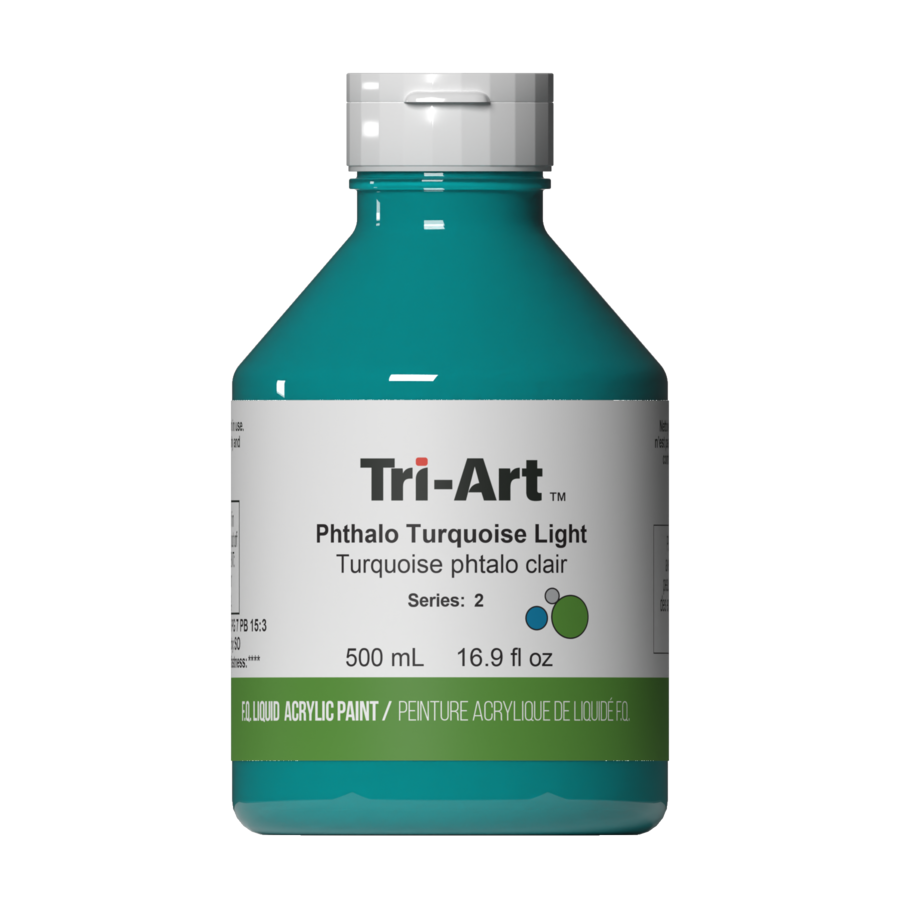 Tri-Art Liquids - Phthalo Turquoise Light - Art Noise