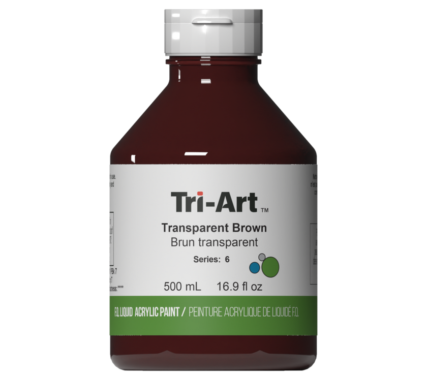 Tri-Art Liquids - Transparent Brown - Art Noise