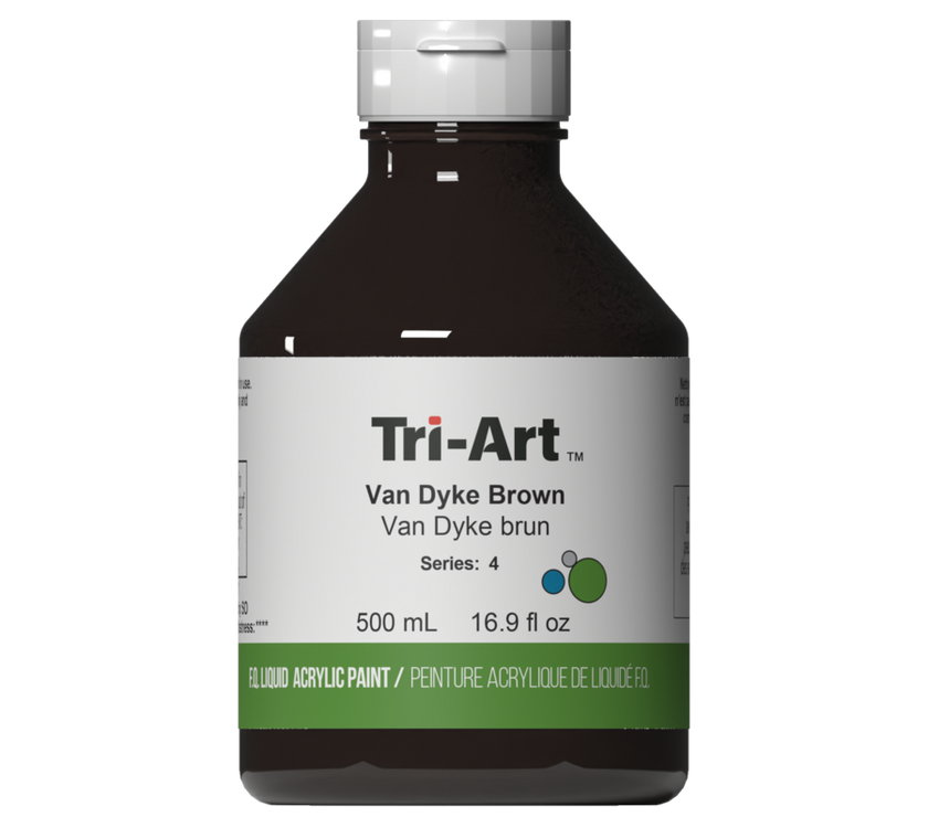 Tri-Art Liquids - Van Dyke Brown - Art Noise