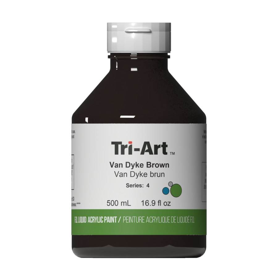 Tri-Art Liquids - Van Dyke Brown - Art Noise