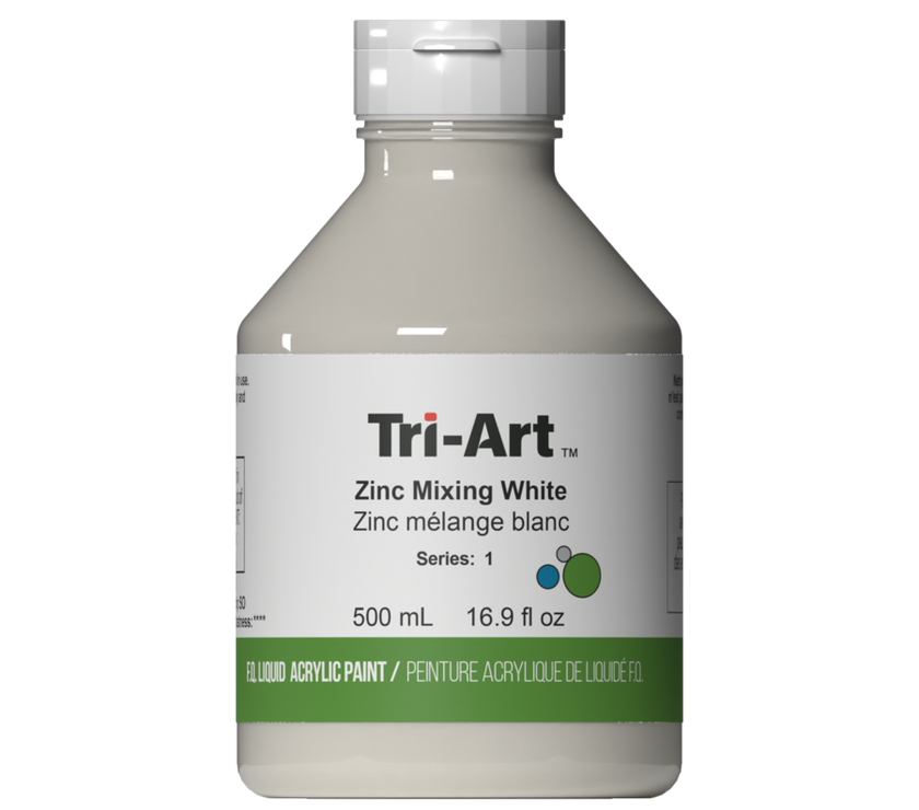 Tri-Art Liquids - Zinc White - Art Noise