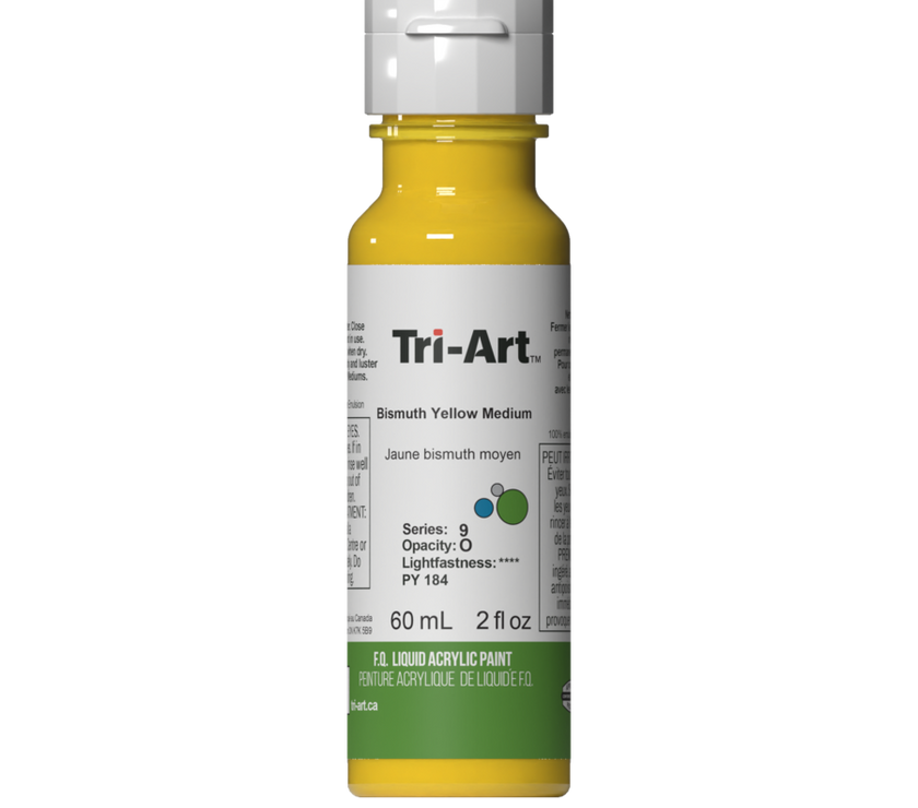 Tri-Art Liquids - Bismuth Yellow Medium - Art Noise