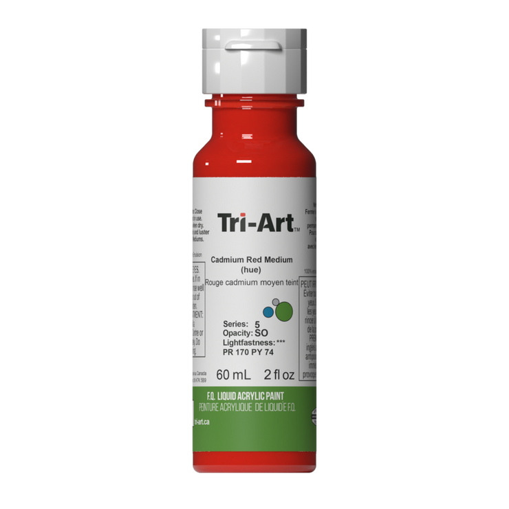 Tri-Art Liquids - Cadmium Red Medium (Hue) - Art Noise