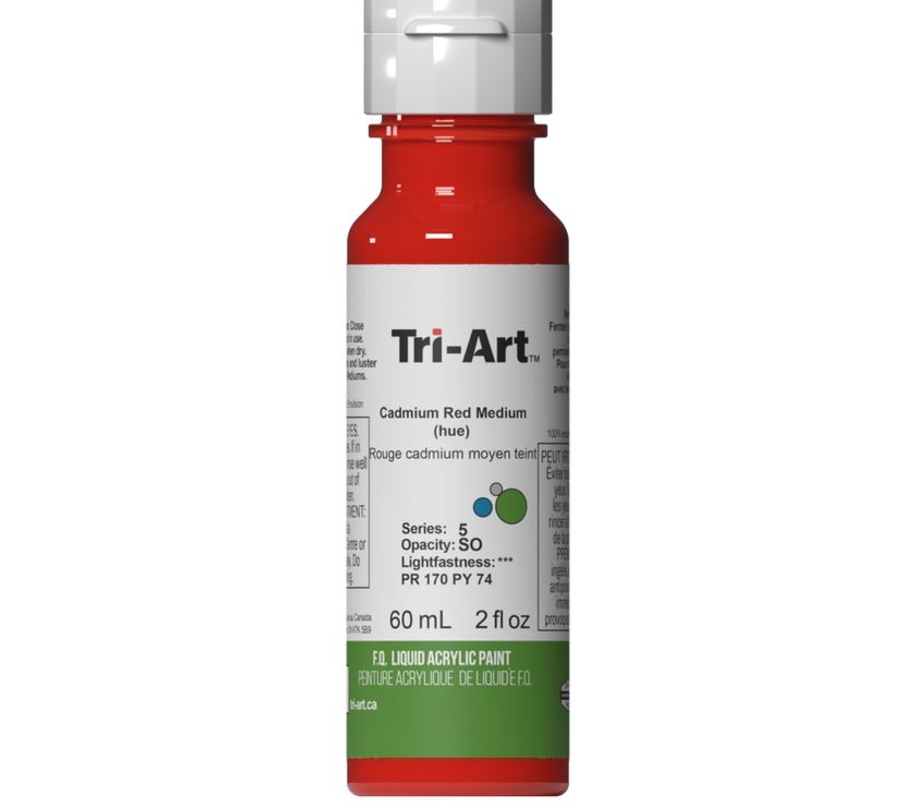 Tri-Art Liquids - Cadmium Red Medium (Hue) - Art Noise