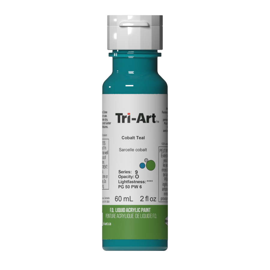 Tri-Art Liquids - Cobalt Teal - Art Noise