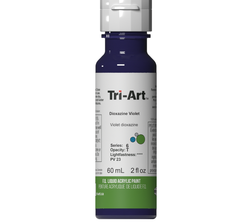Tri-Art Liquids - Dioxazine Violet - Art Noise