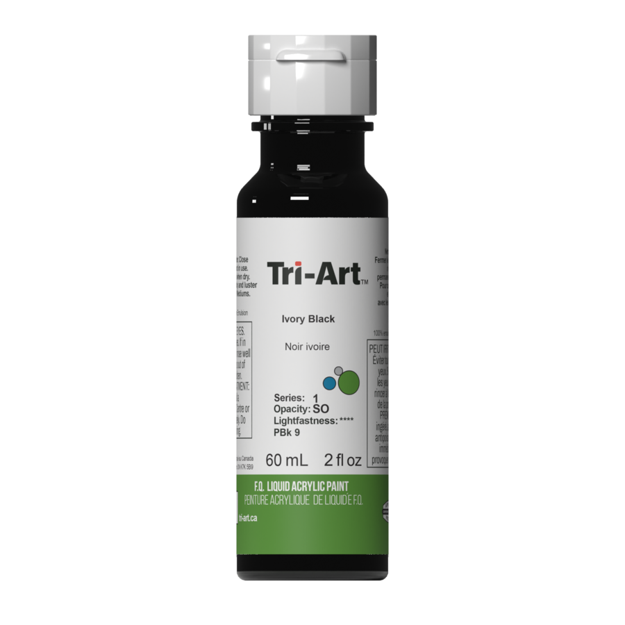 Tri-Art Liquids - Ivory Black (4438793093207)