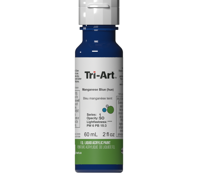 Tri-Art Liquids - Manganese Blue (Hue) - Art Noise
