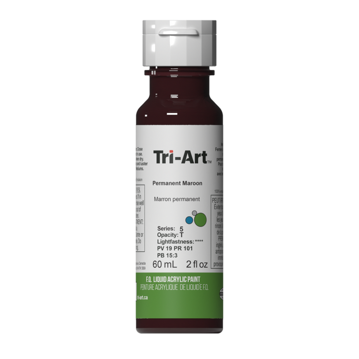 Tri-Art Liquids - Permanent Maroon - Art Noise