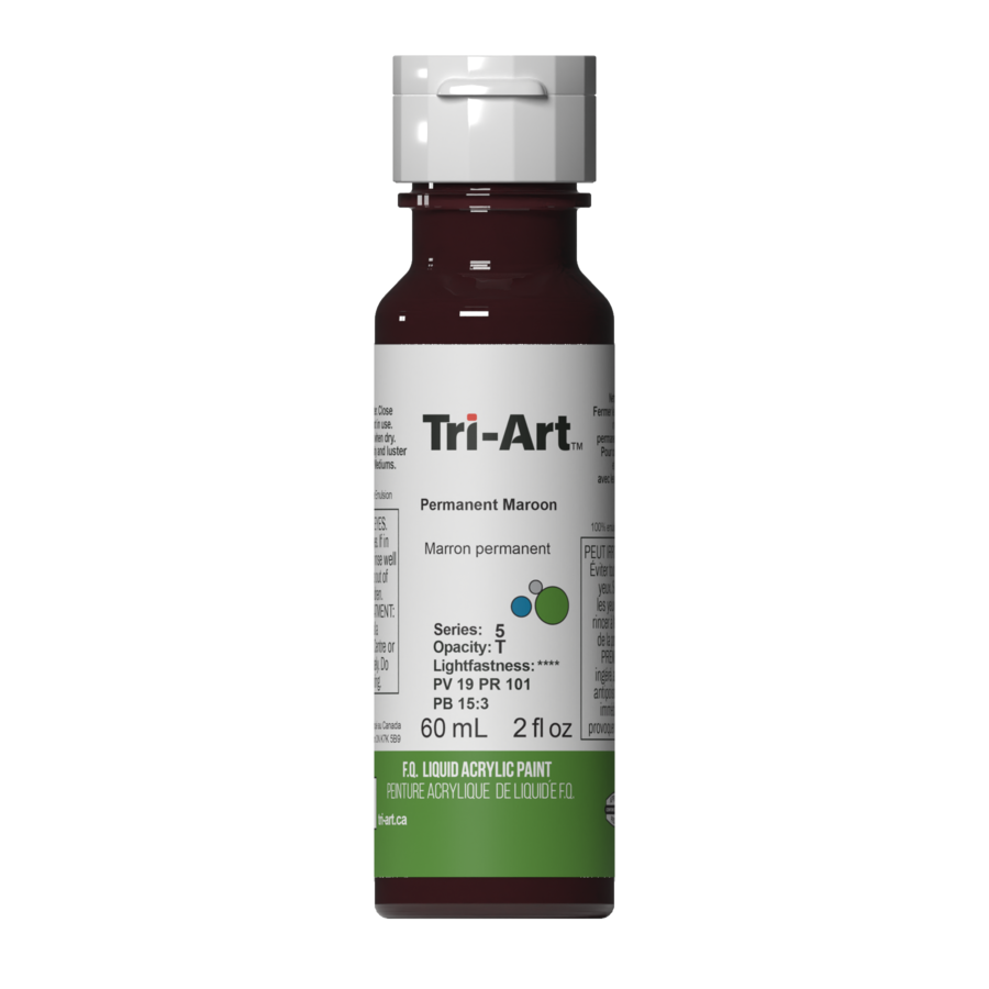 Tri-Art Liquids - Permanent Maroon - Art Noise