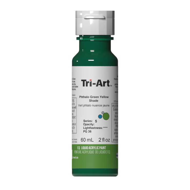 Tri-Art Liquids - Phthalo Green Yellow Shade - Art Noise