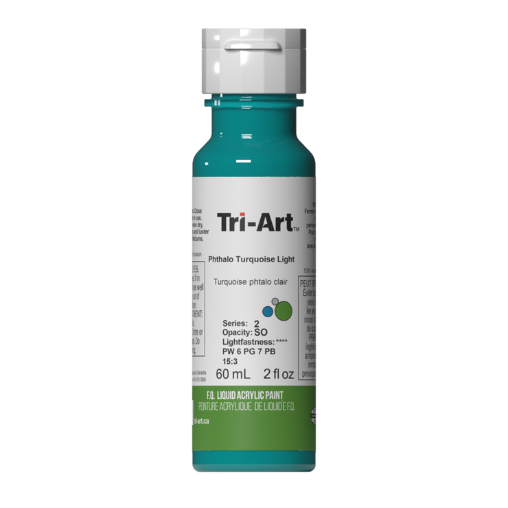 Tri-Art Liquids - Phthalo Turquoise Light - Art Noise