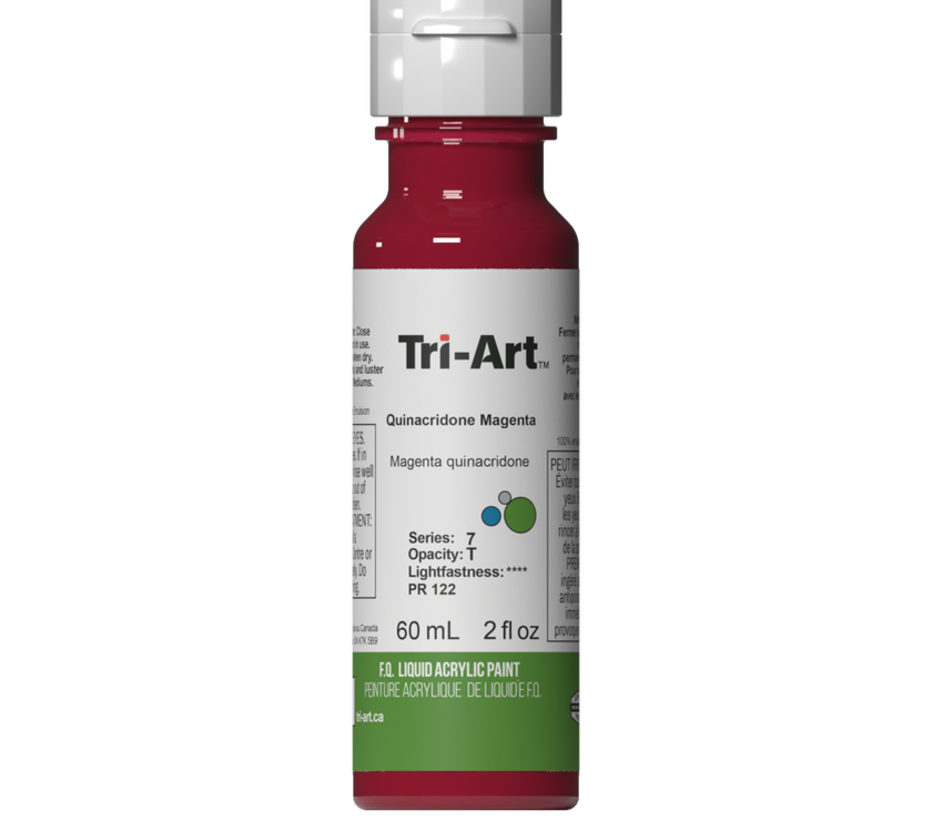 Tri-Art Liquids - Quinacridone Magenta - Art Noise