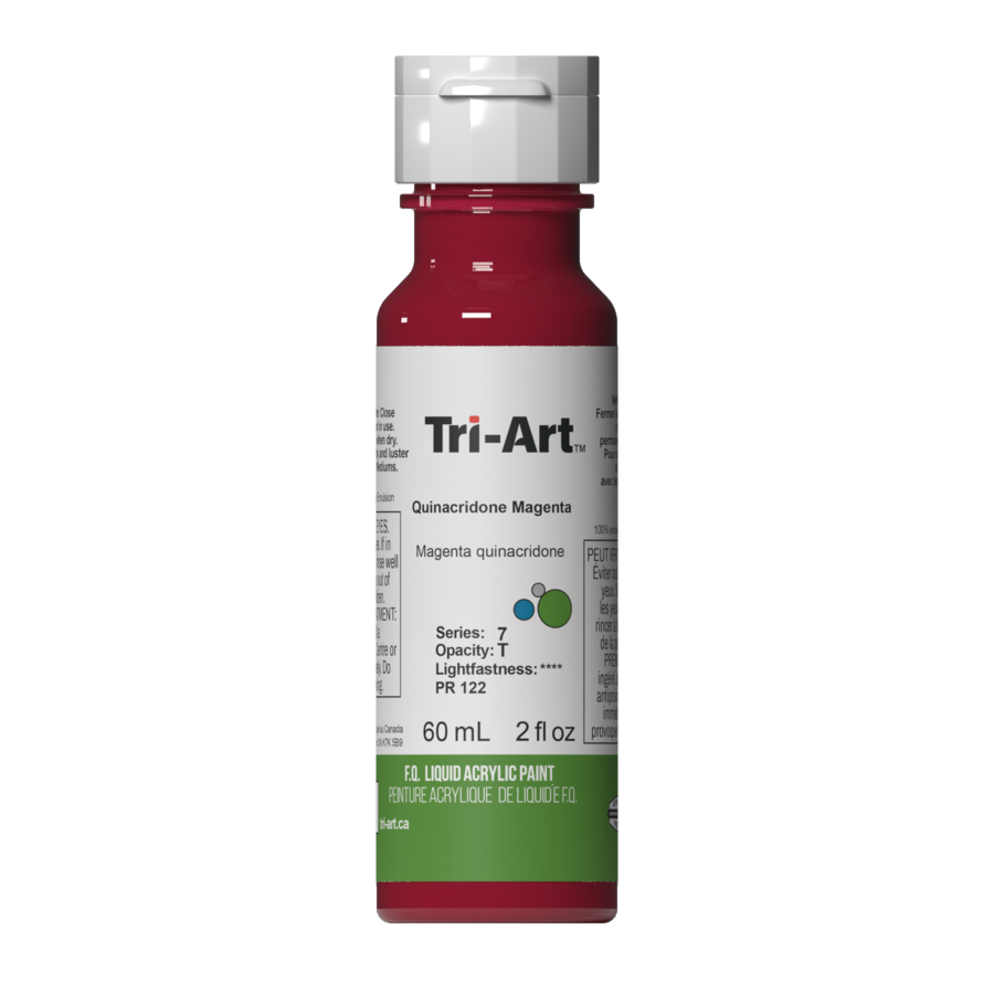 Tri-Art Liquids - Quinacridone Magenta - Art Noise