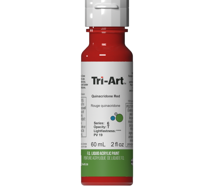 Tri-Art Liquids - Quinacridone Red - Art Noise