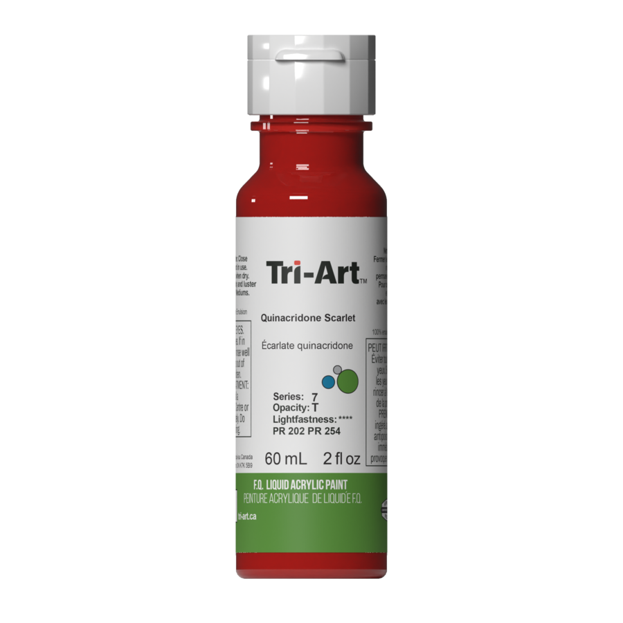 Tri-Art Liquids - Quinacridone Scarlet - Art Noise