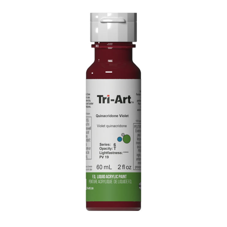 Tri-Art Liquids - Quinacridone Violet - Art Noise