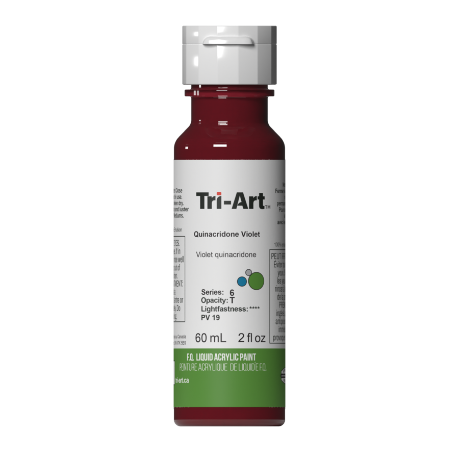 Tri-Art Liquids - Quinacridone Violet - Art Noise