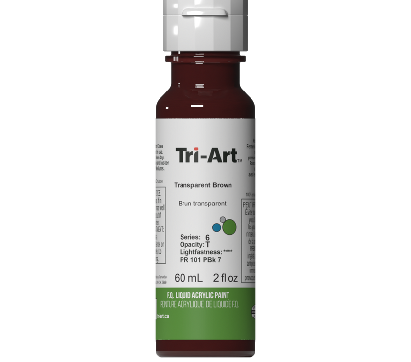 Tri-Art Liquids - Transparent Brown - Art Noise